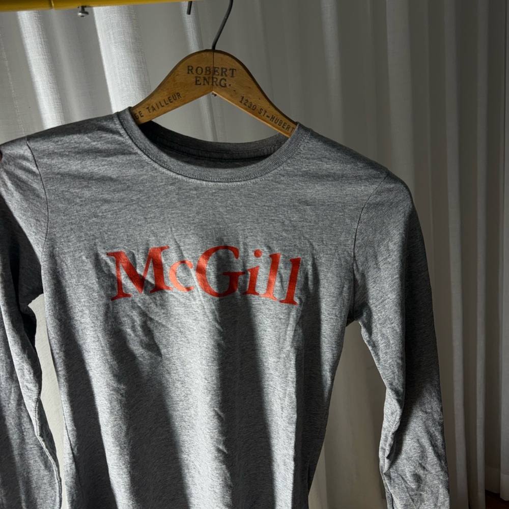 Russell Athletic Gray Long Sleeve Shirt